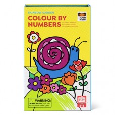 Colouring by Numbers - Rainbow Garden - Tiger Tribe